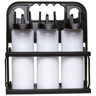 Foldable bottle carrier